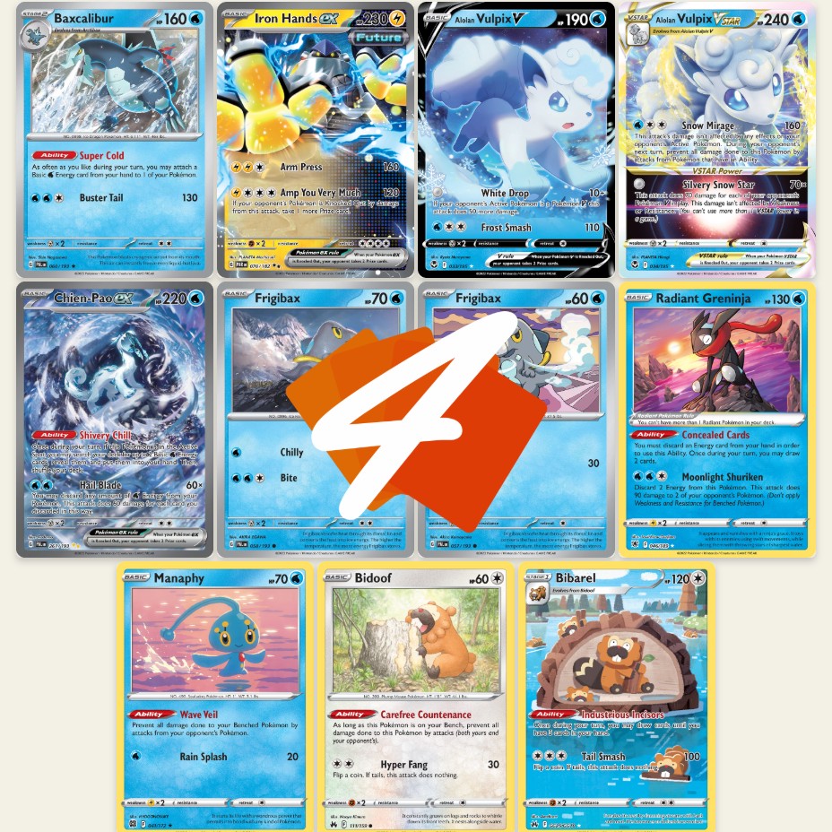 IRON HANDS ex : Great Tech Upgrade to Chien Pao ex w/ Alolan Vulpix VSTAR ! (Pokemon PARADOX RIFT)